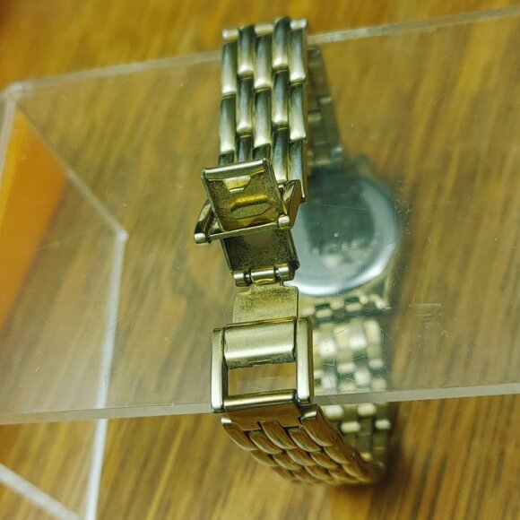 Citizen Quartz Watch Vintage Gold Tone Roman Numeral Dial Wristwatch Timeless main image 5